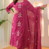 Kurti Pant Set With Dupatta